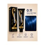 X Pro Harmony Mix Ton Mavi Korektör 0.11 Blue Turuncu Azaltıcı Karıştırma Tonu Saç Boyası 60 ml