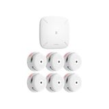 X-Sense Akıllı Duman Dedektörü, SBS50 Baz İstasyonu ile, Wi-Fi Duman Alarmı, X-Sense Ev Güvenlik Uygulaması ile Uyumlu, Kablosuz Bağlantılı Yangın Alarmı, Model FS61