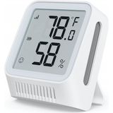 X-Sense Akıllı Termometre Higrometre, Isı Nem Ölçer (1 Ad STH0A) Wi Fi DESTEKLER(SBS50 Baz Istasyonu ile Alınırsa)