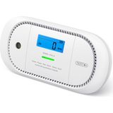 X-Sense Innovations X-Sense Karbonmonoksit Alarmı, Dijital LCD Ekranlı, 5 Yıl Değiştirilebilir Pil ve Tepe Değer Hafızalı Co Dedektör Alarmı, XC01-R