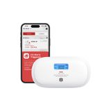 X-Sense KarbonMonoksit Dedektörü XC0C-iR, Wi-Fi Özellikli, LCD Ekranlı CO Alarmı
