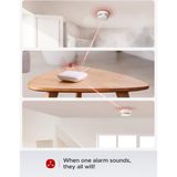 X-Sense XS01-M Duman Dedektörü SBS50 Baz Istasyonlu, Wi Fi Li Tüv Sertifikalı, Kablosuz, Yangın Alarmı( 1+1)