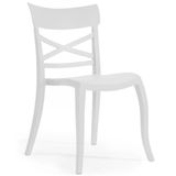 X-Sera Sandalye 2Li Paket - Bahçe, Balkon, Mutfak Sandalyesi -Beyaz