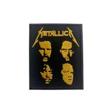 X-SHOP Siyah Metallica Rock Metal Patches Arma Peç Kot Yaması