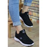 X-Step 020-M Unisex Spor Ayakkabı Koku Yapmayan İç Astar ile Konforlu Kullanım - Siyah - Beyaz