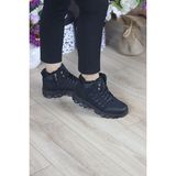 X-Step içi Tüylü Outdoor Bot - Siyah