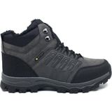 X-Step Step Erkek Günlük Outdoor Kışlık Bağcıklı ve Fermuarlı Soğuğa Dayanıklı Spor Bot Ayakkabı 36-47 - Füme