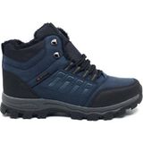 X-Step Step Erkek Günlük Outdoor Kışlık Bağcıklı ve Fermuarlı Soğuğa Dayanıklı Spor Bot Ayakkabı 36-47 - Lacivert