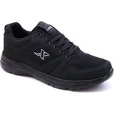 X-Step Xstep 020 Faylon Erkek Spor Ayakkabı - Siyah