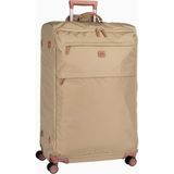 X-Travel 77 cm Avana Büyük Boy Trolley Deri Detaylı, Şık ve Hafif Seyahat Valizi - Sarı