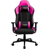 X Troy Bone Model 140° Yatan, Kumaş Oyuncu Koltuğu - Pembe