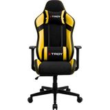 X Troy Knight Model 140° Yatan, Kumaş Oyuncu Koltuğu - Sarı