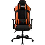 X Troy Knight Model 140° Yatan, Kumaş Oyuncu Koltuğu - Turuncu