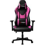 X Troy Nexus Model 180° Yatan Oyuncu Koltuğu - Pembe