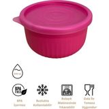 x Vipahmet Vakumlu Saklama Kabı, 0,50 Lt, Pembe