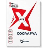 x Yayıncılık Ayt Coğrafya Ders Anlatım Fasikülü | Ayt Coğrafya Konu Anlatımı | Üniversite Hazırlık Yks Kaynak Kitap