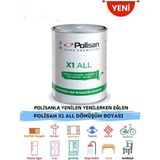 X1 All Yeni Nesil Dönüşüm Boyası Dolap-Fayans-Cam-Plastik-Ahşap-Duvar Sınırsız Renk 0.75 Lt Mavi Düş