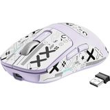 X3 Kablosuz Gaming Mouse, Ultra Hafif 49G Oyuncu Mouse, Pixart PAW3395 SENSÖR-26000DPI, Programlana - Çok Renkli