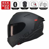 X340 Thunder Motosiklet Kaskı Spoiler Mod Güneş Vizörlü Full Face Kask