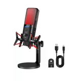 X3w Rgb Kablolu/Kablosuz Condenser Mikrofon