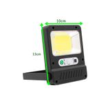 X607 Süper Parlak Cob Led Güneş Enerjili Projektör Solar Projektör 3 Modlu 40 Watt