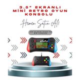 X7m Vintage 3.5 İnç 500’Ü 1 Arada Klasik Oyun Konsolu Mir43103618