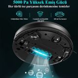 X8 Pro Ultraviyole 5000pa Lidar Robot Süpürge & Paspas