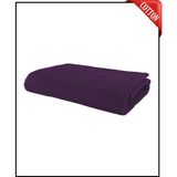 Xamantha 1 Adet Büyük Boy Pamuklu 50 x 90 cm , Fitness Havlusu , Spor Havlusu , Kuaför Havlusu - Mor