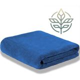 Xamantha 1 Adet Spor Fitness Antrenman Havlusu 50X90 Pamuklu - 50 x 90 cm - Mavi
