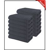 Xamantha 12 Adet Büyük Boy Mikrofiber 50 x 90 cm , Fitness Havlusu , Spor Havlusu , Kuaför Havlusu - Gri
