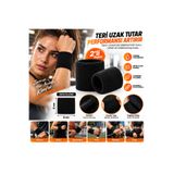 XAMANTHA 2’li Spor Ter Bilekliği 8x8 cm – Ter Emici Havlu Bileklik – Fitness, Tenis, Koşu, Basketbol, Gym Bilek Bandı