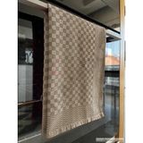 xamantha 4 Adet 40 x 60 cm Ekose Desen, Alman Peçetesi, Mutfak Havlusu, Kurulama Havlusu, Mutfak Havlusu - Bej - 8 Adet