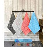 xamantha 4 Adet 40 x 60 cm Ekose Desen, Alman Peçetesi, Mutfak Havlusu, Kurulama Havlusu, Mutfak Havlusu - Çok Renkli