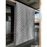 xamantha 4 Adet 40 x 60 cm Ekose Desen, Alman Peçetesi, Mutfak Havlusu, Kurulama Havlusu, Mutfak Havlusu - Gri - 12'li