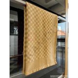 xamantha 4 Adet 40 x 60 cm Ekose Desen, Alman Peçetesi, Mutfak Havlusu, Kurulama Havlusu, Mutfak Havlusu - Sarı - 12'li