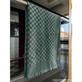 xamantha 4 Adet 40 x 60 cm Ekose Desen, Alman Peçetesi, Mutfak Havlusu, Kurulama Havlusu, Mutfak Havlusu - Yeşil