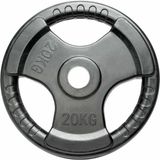 Xample® 20 kg olimpik kauçuk üçlü kavrama ağırlık plakaları dökme demir EZ Bar Curl halter ağırlıkları ev spor salonu fitness