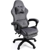 Xandor XG400 Kumaş Döşemeli Gaming Koltuk Ayak Dayamalı Oyuncu Koltuğu 135° Yatabilen Boyun Be - Çok Renkli