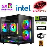 Xaser Air X30 I5 14400F 32GB Ddr5 Ram 1tb M.2 Nvme SSD 8gb RTX5060 Masaüstü Oyuncu Bilgisayarı - Siyah - Yok