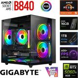 Xaser Apex X70 Ryzen 5 7500F/8GB RTX5060 Ti/1tb M.2 Nvme SSD/16GB Ddr5 Siyah-Gaming Oem Oyuncu Paket - Yok