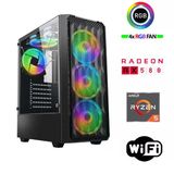 Xaser Armor X10 Ryzen 5 5500 16Gb Ram 512Gb M.2 Nvme Ssd 8Gb Rx580 Oyuncu Tavsiye Sistem