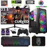 Xaser Armor X120 Ryzen 5 5500 32GB Ram 1tb M.2 Nvme SSD 6gb RTX3050 24" 180Hz Masaüstü Oyuncu Bilgisayarı