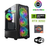 Xaser Armor X90 Ryzen 5 5500 32GB Ram 1tb M.2 Nvme SSD 6gb RTX3050 Masaüstü Oyuncu Bilgisayarı