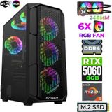 Xaser Astra X10 Ryzen 5 5600X 32Gb Ram 1Tb M.2 Nvme Ssd 8Gb Rtx5060 Sıvı Soğutmalı Oyuncu Tavsiye Sistem