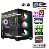 Xaser Astra X190 Ryzen 5 5600X 16Gb Ram 512Gb M.2 Nvme Ssd 8Gb Rtx5060 Sıvı Soğutmalı Oyuncu Tavsiye Sistem