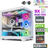 Xaser Astra X260 Ryzen 5 5600X 32Gb Ram 1Tb M.2 Nvme Ssd 16Gb Rtx5060 Ti Sıvı Soğutmalı Oyuncu Tavsiye Sistem