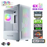 Xaser Astra X270 Ryzen 5 5600X 32Gb Ram 1Tb M.2 Nvme Ssd 8Gb Rtx5060 Sıvı Soğutmalı Oyuncu Tavsiye Sistem