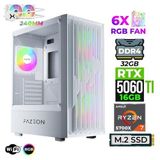 Xaser Astra X360 Ryzen 7 5700X 32Gb Ram 1Tb M.2 Nvme Ssd 16Gb Rtx5060 Ti Sıvı Soğutmalı Oyuncu Tavsiye Sistem