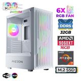 Xaser Astra X540 Ryzen 7 9700X 32Gb Ddr5 Ram 1Tb M.2 Nvme Ssd 16Gb Rx9060 Xt Sıvı Soğutmalı Oyuncu Tavsiye Sistem