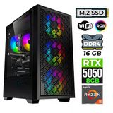 Xaser Bladex30 Ryzen 5 5600 16Gb Ram 512Gb M.2 Nvme Ssd 8Gb Rtx5050 Oyuncu Tavsiye Sistem
